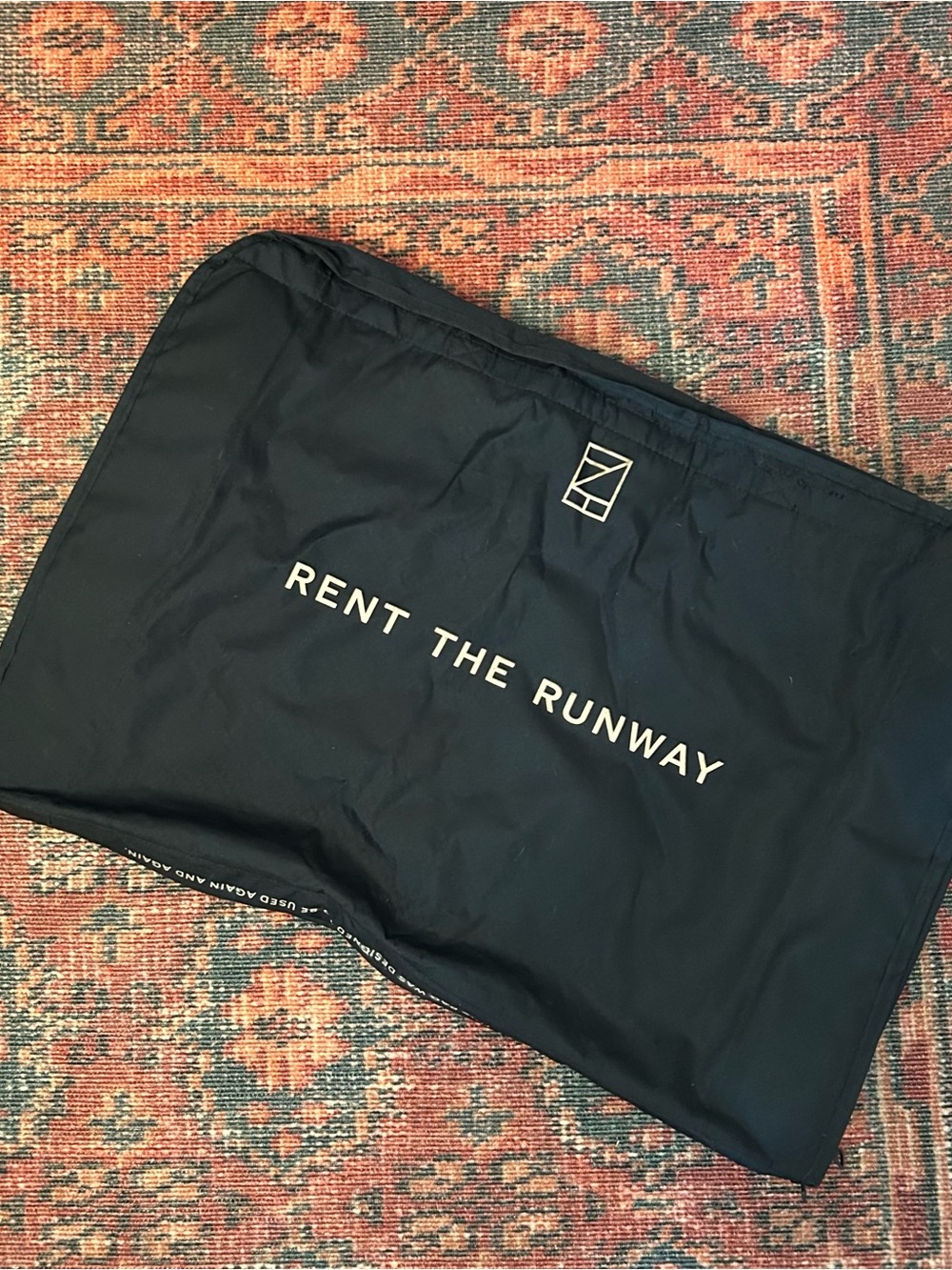 Rent the Runway Zip Travel Garment Bag